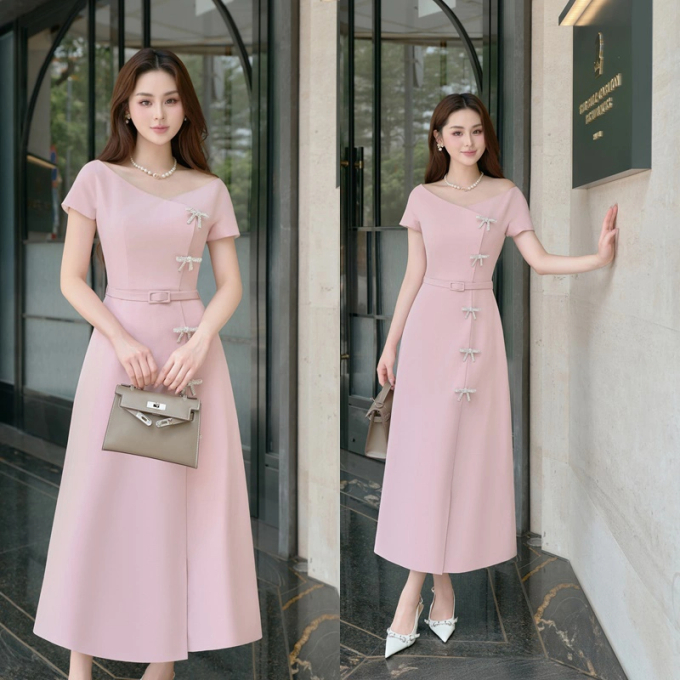 Những thiết kế váy áo thanh lịch, yêu kiều tôn dáng nàng công sở - Ảnh 6. Những thiết kế váy áo thanh lịch, yêu kiều tôn dáng nàng công sở - Ảnh 6.