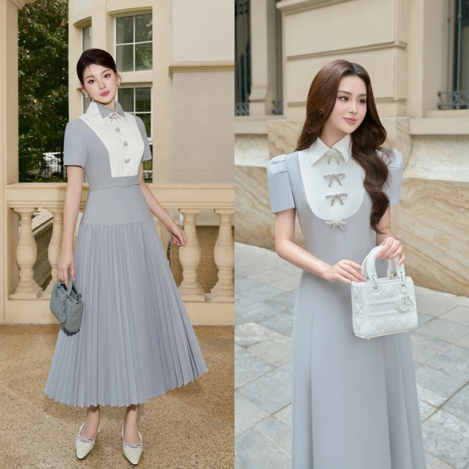 Những thiết kế váy áo thanh lịch, yêu kiều tôn dáng nàng công sở - Ảnh 2. Những thiết kế váy áo thanh lịch, yêu kiều tôn dáng nàng công sở - Ảnh 2.