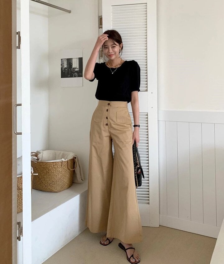 Mẫu quần vải nhẹ mát, tươi mới nàng nên sắm ngày hè - Ảnh 3. Mẫu quần vải nhẹ mát, tươi mới nàng nên sắm ngày hè - Ảnh 3.