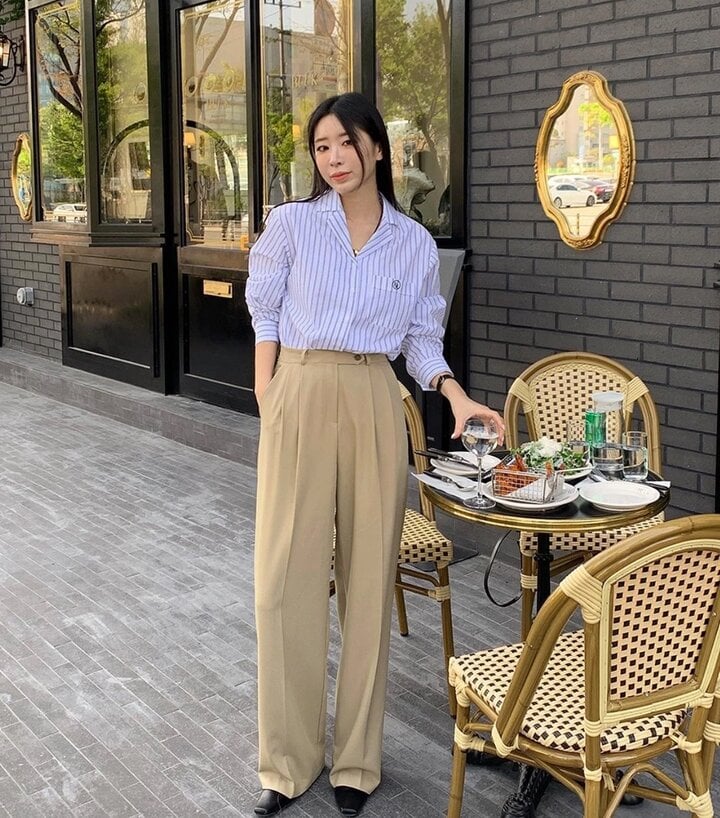 Trang phục đi làm vừa mát vừa dễ giúp bạn thành ngôi sao thời trang - Ảnh 3. Trang phục đi làm vừa mát vừa dễ giúp bạn thành ngôi sao thời trang - Ảnh 3.